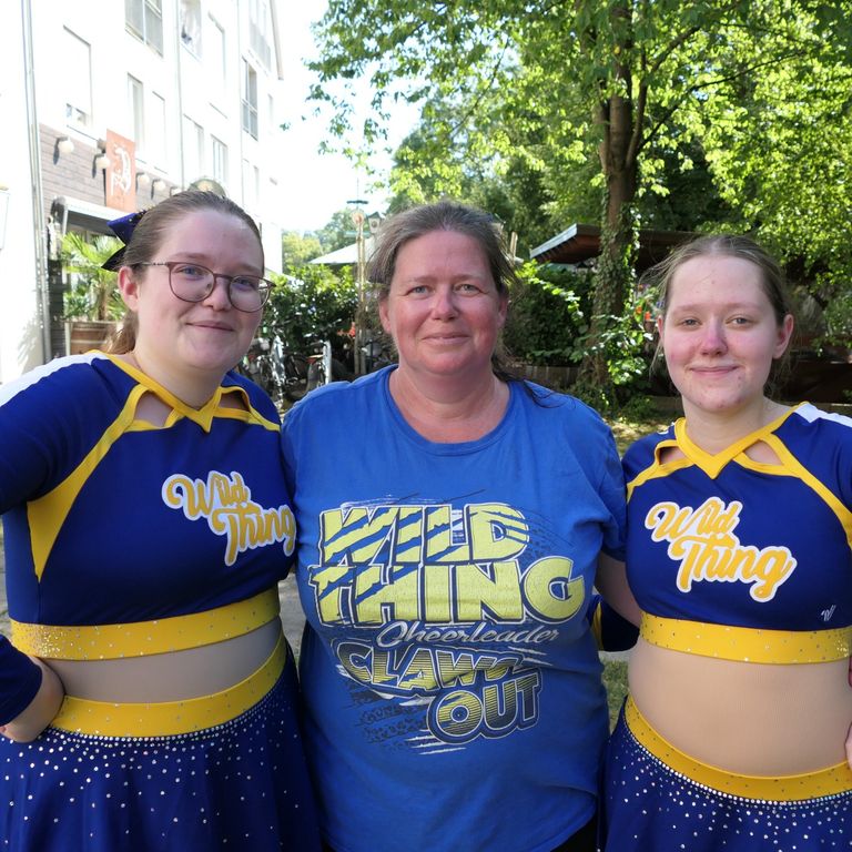 Peewee Trainer Vanessa Holz, Silke Holz, Laura-Sophie Holz